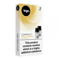 Logic Compact E-Cigarette Berry Crumble 12mg E-Liquid Pods