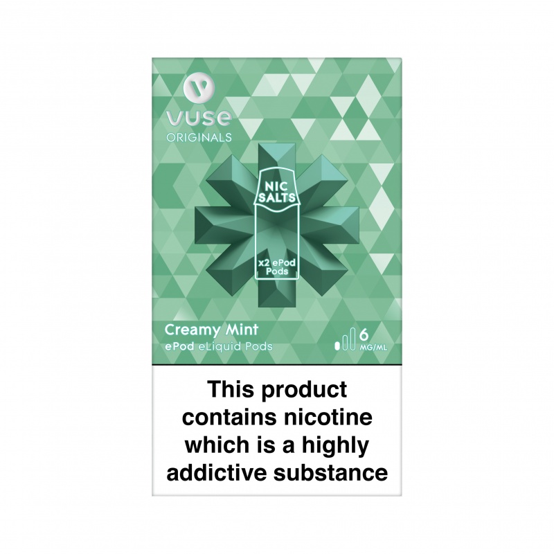 Vuse Epod 2 Vpro Creamy Mint 6mg Vapemountain Com