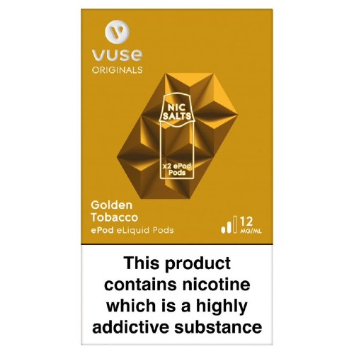 Vuse ePod 2 vPro Tobacco Refills 12mg - VapeMountain.com