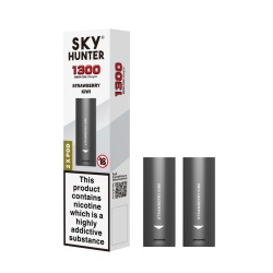 Sky Hunter 1300 Strawberry Kiwi Twist Slim Pods (20mg)