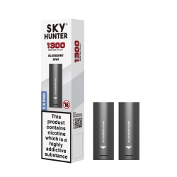 Sky Hunter 1300 Blueberry Kiwi Twist Slim Pods (20mg)