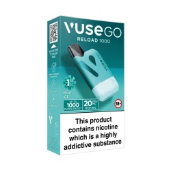 Vuse Go Reload Aqua Mini Rechargeable Vape with Mint Ice Flavour Pod