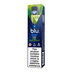 Blu Bar 1000 Kiwi Passionfruit Disposable Vape Pen (20mg)