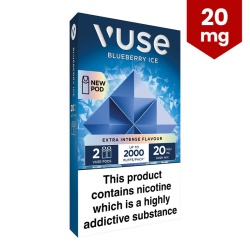 Vuse Blueberry Ice Extra Intense Refill Pods (20mg)