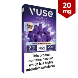 Vuse Grape Ice Extra Intense Refill Pods (20mg)