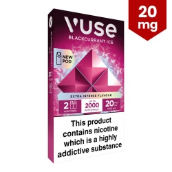 Vuse Blackcurrant Ice Extra Intense Refill Pods (20mg)