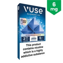 Vuse Blueberry Ice Extra Intense Refill Pods (6mg)