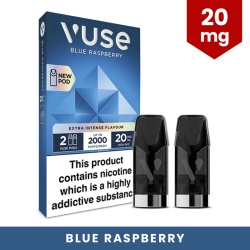 Vuse Blue Raspberry Extra Intense Refill Pods (20mg)