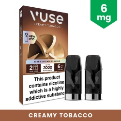 Vuse Creamy Tobacco Extra Intense Refill Pods (6mg)