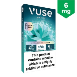 Vuse Mint Ice Extra Intense Refill Pods (6mg)
