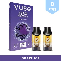 Vuse Pro Grape Ice Nic Salts eLiquid Pods (0mg)