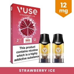 Vuse Pro Strawberry Ice Nic Salts eLiquid Pods (12mg)