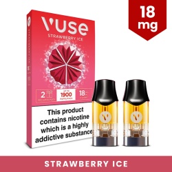 Vuse Pro Strawberry Ice Nic Salts eLiquid Pods (18mg)