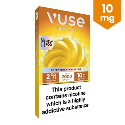 Vuse Banana Ice Extra Intense Refill Pods (10mg)