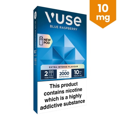 Vuse Blue Raspberry Extra Intense Refill Pods (10mg)