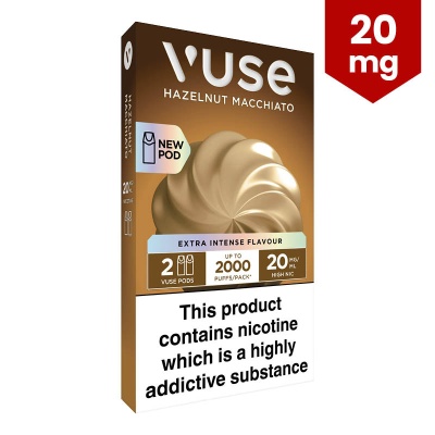 Vuse Hazelnut Macchiato Extra-Intense Refill Pods (20mg)