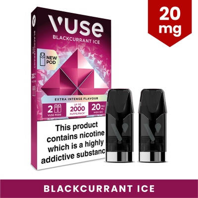 Vuse Blackcurrant Ice Extra Intense Refill Pods (20mg)