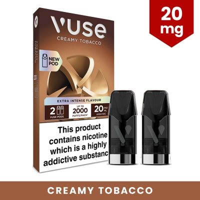 Vuse Creamy Tobacco Extra Intense Refill Pods (20mg)