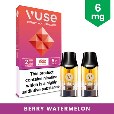 Vuse ePod 2 vPro Berry Watermelon Refill Pods (6mg)