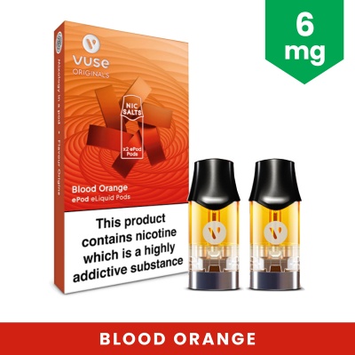 Vuse Pro ePod Blood Orange Refill Pods (6mg)