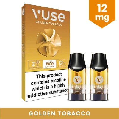 Vuse Pro ePod Golden Tobacco Refill Pods (12mg)