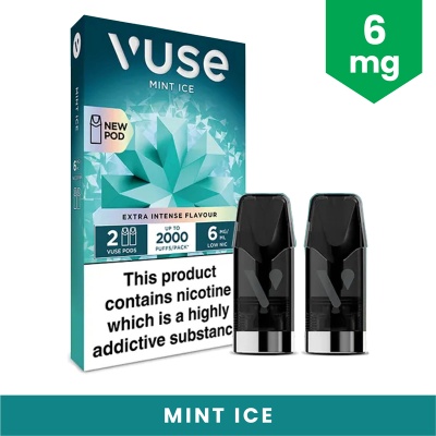 Vuse Mint Ice Extra Intense Refill Pods (6mg)