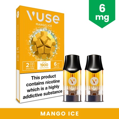 Vuse Pro Mango Ice Nic Salts eLiquid Pods (6mg)