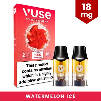 Vuse Pro Watermelon Ice Nic Salts eLiquid Pods (18mg)